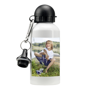 Trinkflasch aus Aluminium (beispielhaft weiß)