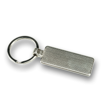 Foto-Schlüsselanhänger aus Edelstahl (Rückseite)